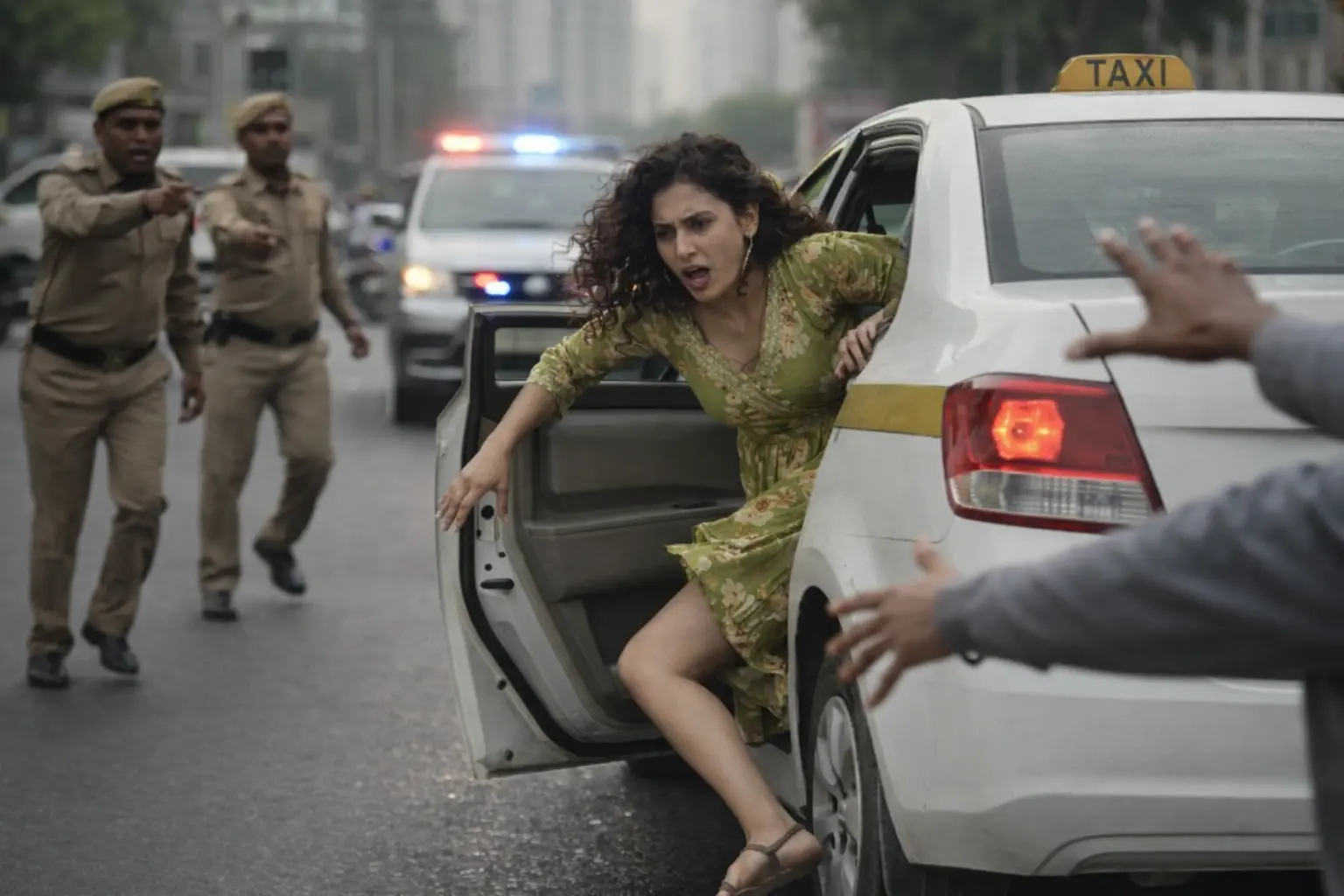 Cab Driver Attempts Kidnapping in Noida; Woman Jumps Out of Moving Car, Alleges Police Inaction